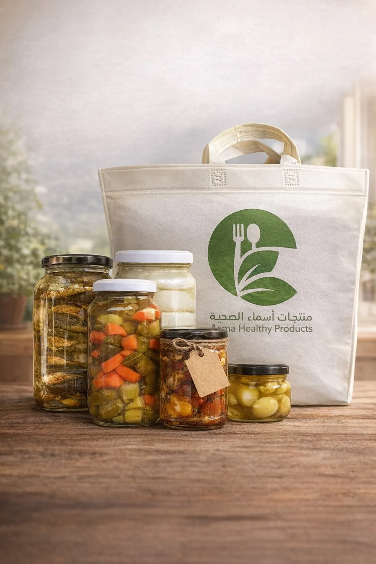 بكج فطور منتجات بيتية طبيعية